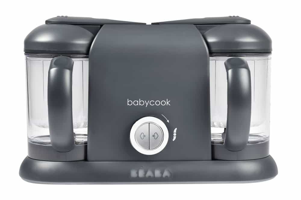 BEABA Babycook Duo Baby Food Maker - Steam Cooker & Blender for Homemade Purees - Perfect for Infants & Toddlers at Home or Travel