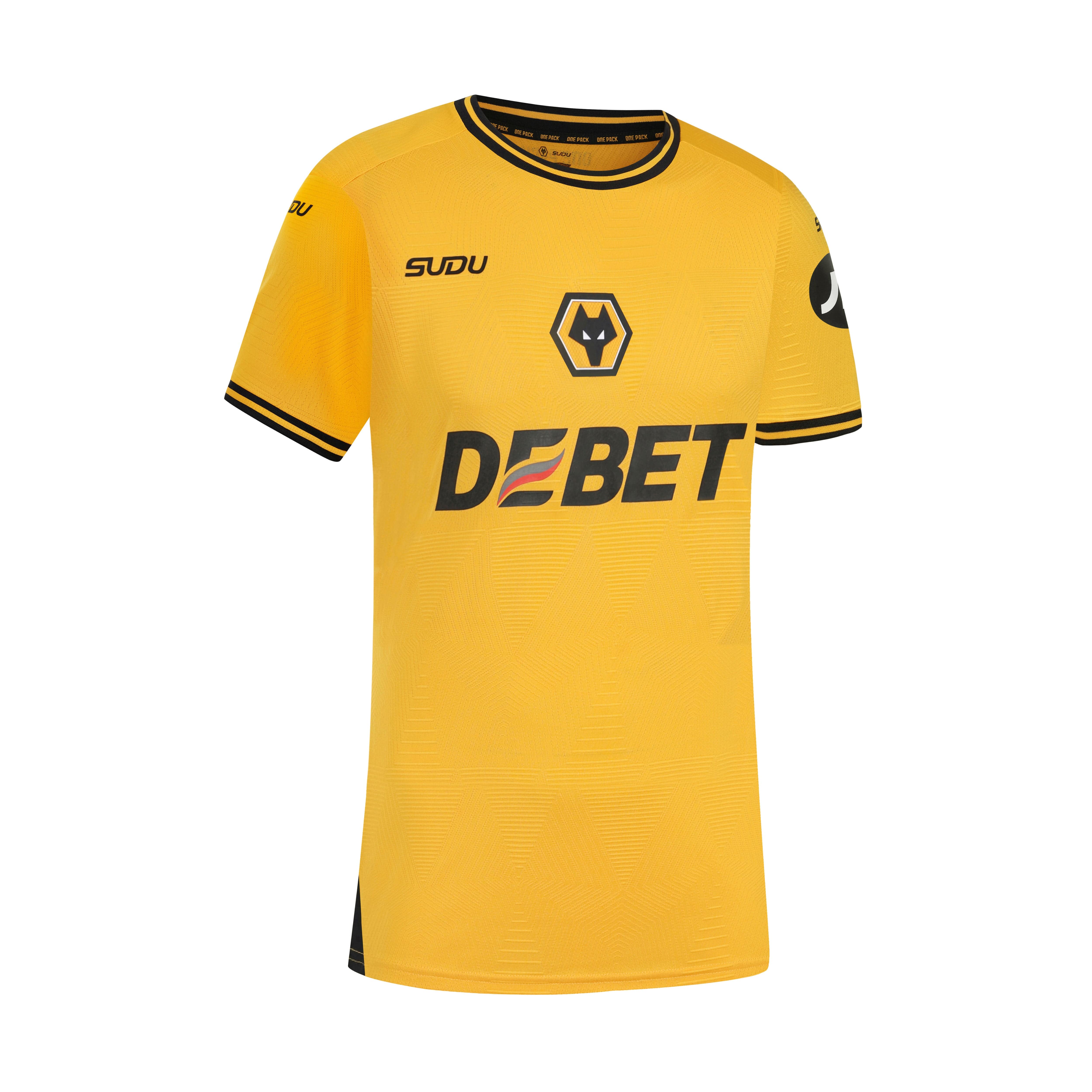 2024-2025 Wolves PRO Home Shirt for Men - Official Football Jersey for Soccer Fans - Perfect for Match Day, Training & Casual Wear