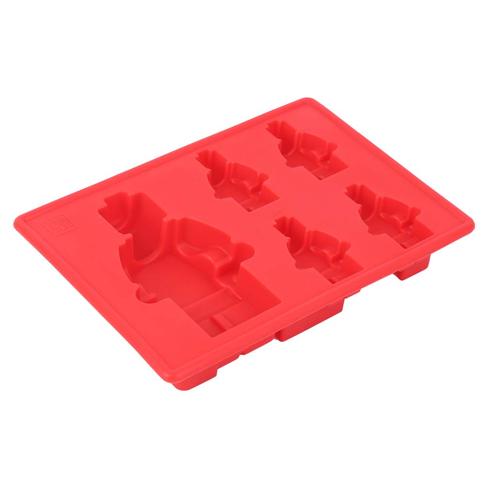 Premium 4+1 Food Grade Silicone Ice Cube Tray - BPA Free, Flexible & Durable Ice Molds for Cocktails, Drinks & Kitchen Use - Perfect for DIY Ice Cubes, Party Beverages & Home Bar Accessories