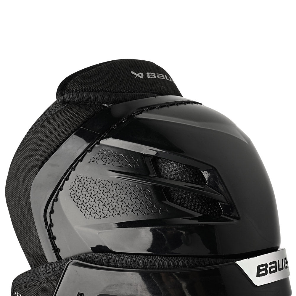 Bauer Supreme M5 Pro Senior Ice Hockey Shin Guards - Protective Gear for Hockey Players - Perfect for Games, Practices & Training