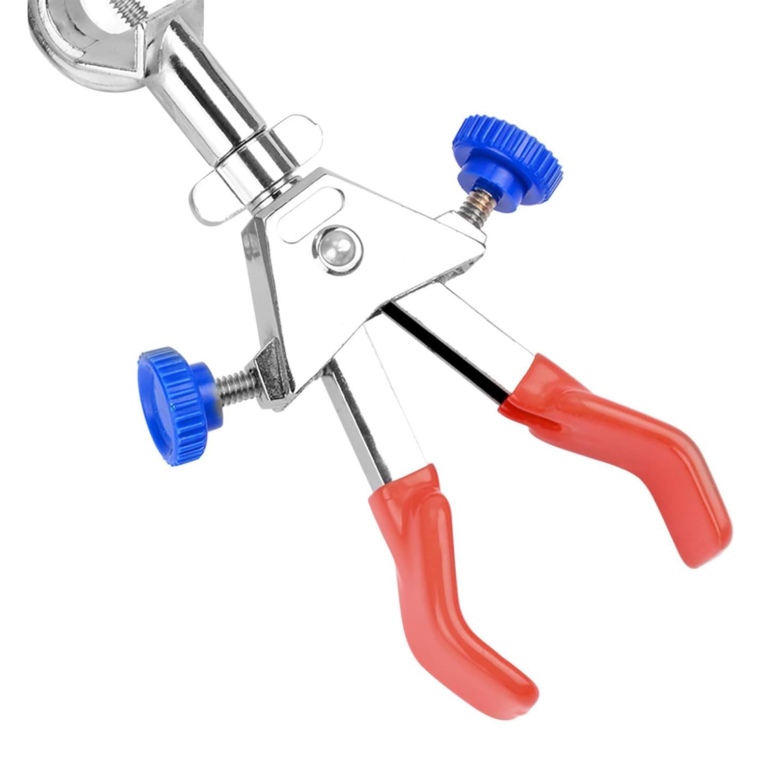 360° Swivel Rubber-Coated Lab Clamp for Science Experiments