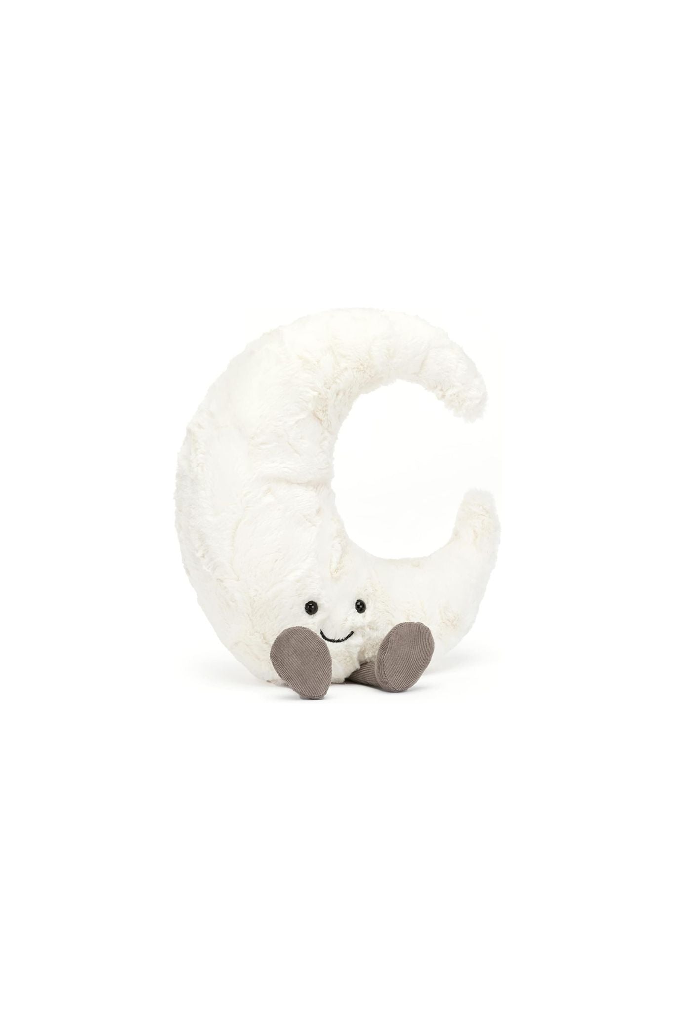 Jellycat Amuseables Moon Plush Toy - Soft & Cuddly Stuffed Animal for Kids & Adults | Perfect for Nursery Decor, Birthday Gifts & Stress Relief