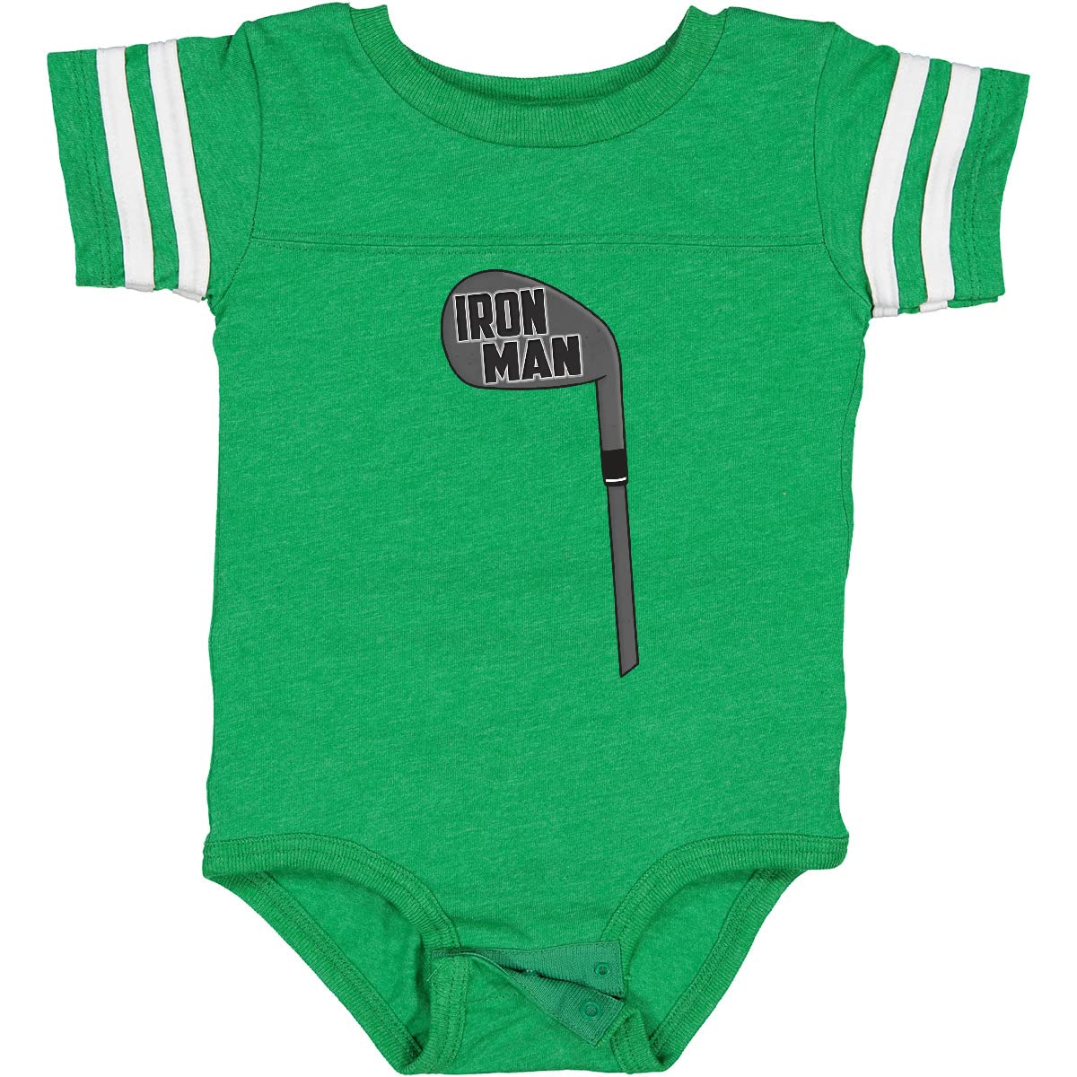 Inktastic Iron Man Baby Bodysuit - Cute Superhero Outfit for Infants & Toddlers | Perfect for Halloween, Birthday Parties & Comic-Themed Events