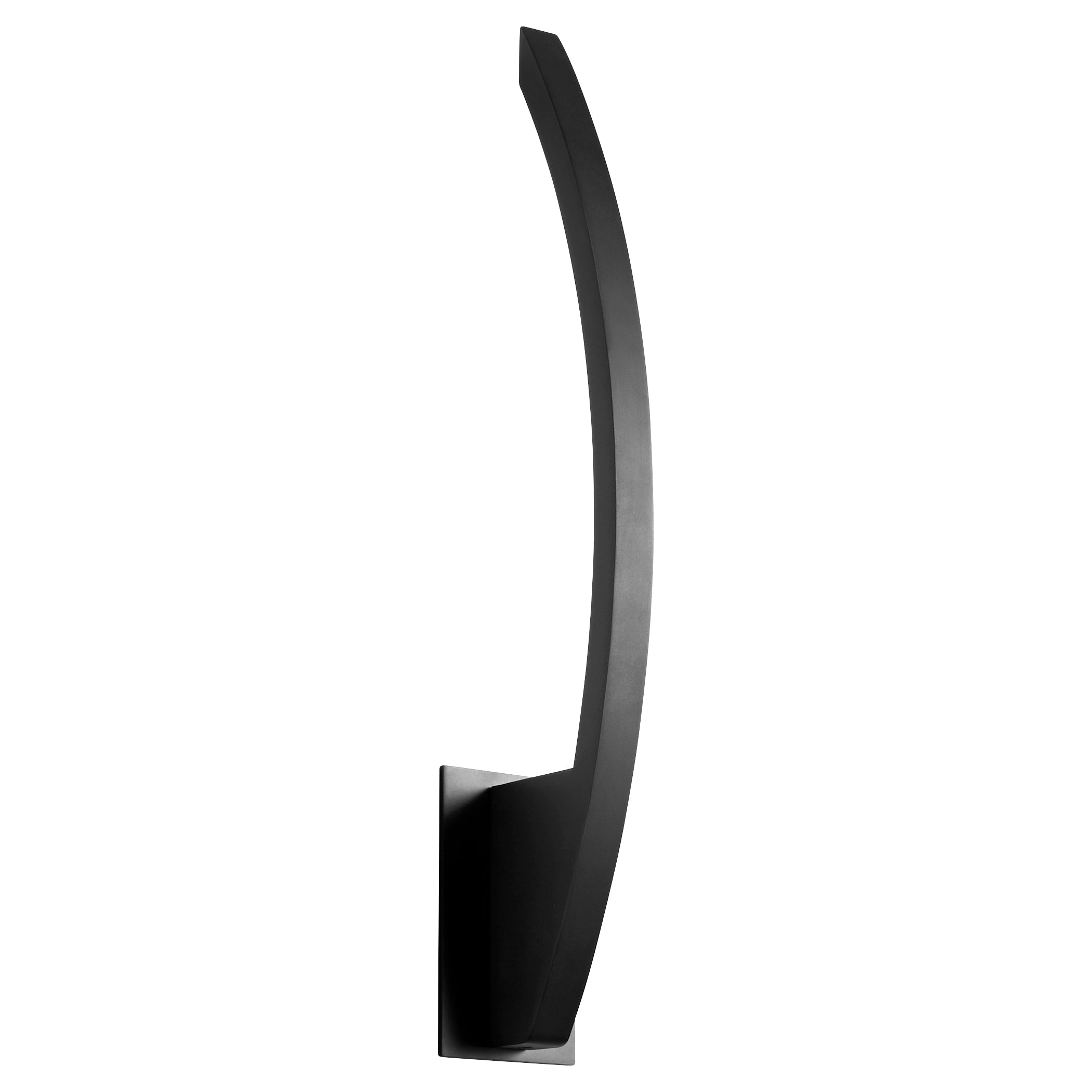 Oxygen Bolo 3 553 15 Modern Wall Sconce Light Fixture in Black - Perfect for Bedroom, Living Room & Hallway Lighting