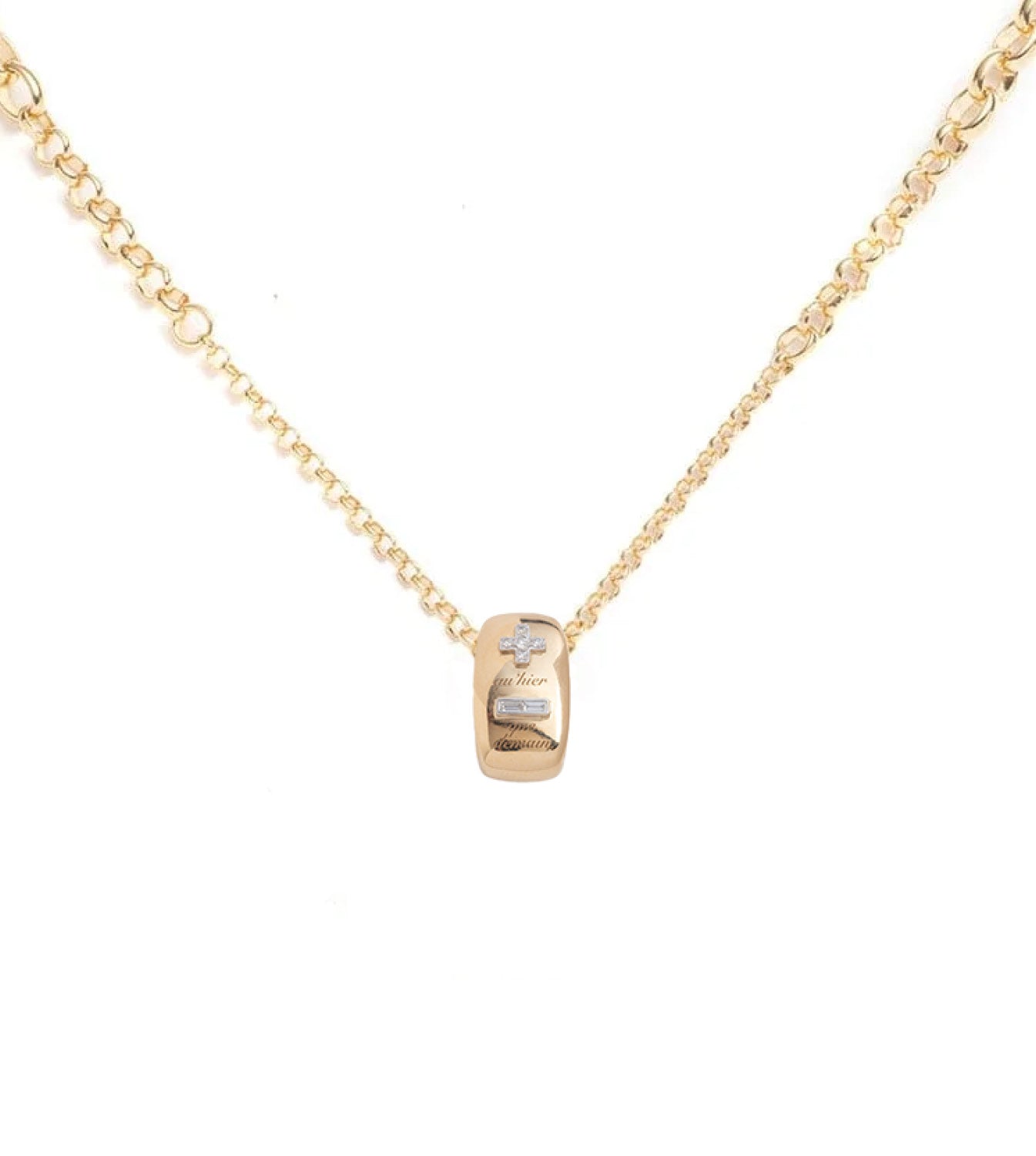 Ever Growing Love Vivacity - Oversized Oval Heart Slide Pendant with Graduated Belcher Chain Necklace | Perfect for Valentine's Day Gifts, Anniversary Presents & Romantic Date Nights