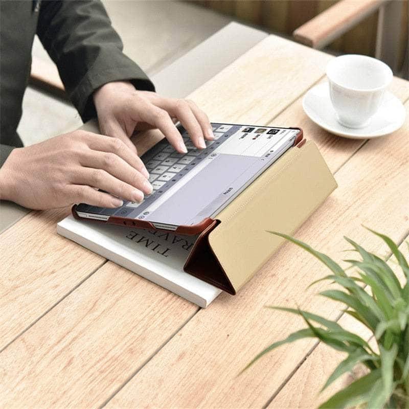 Premium Vegan Leather Case for iPad Air 5 (2022) - Slim Protective Cover with Auto Sleep/Wake | Perfect for Work, Travel & Home Use