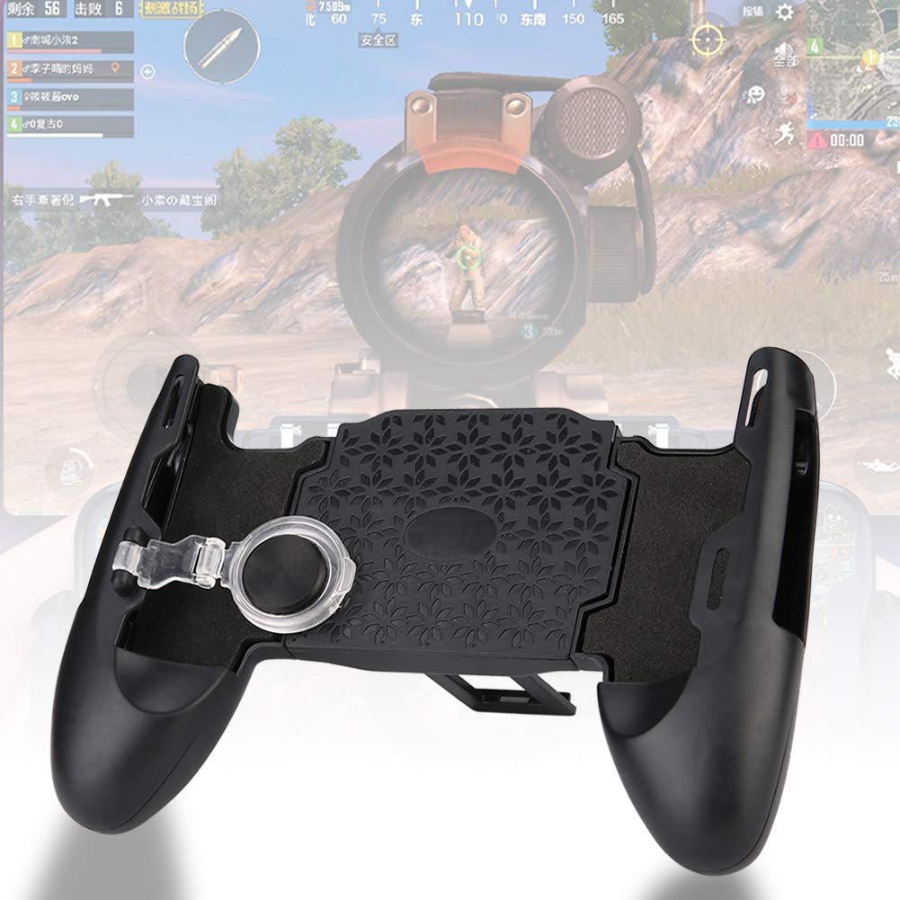 Dilwe 3 in 1 Portable Universal Mobile Phone Gamepad Holder - Telescopic Controller for 4.5-6.5 Inch Smartphones | Perfect for Gaming, Streaming & Travel