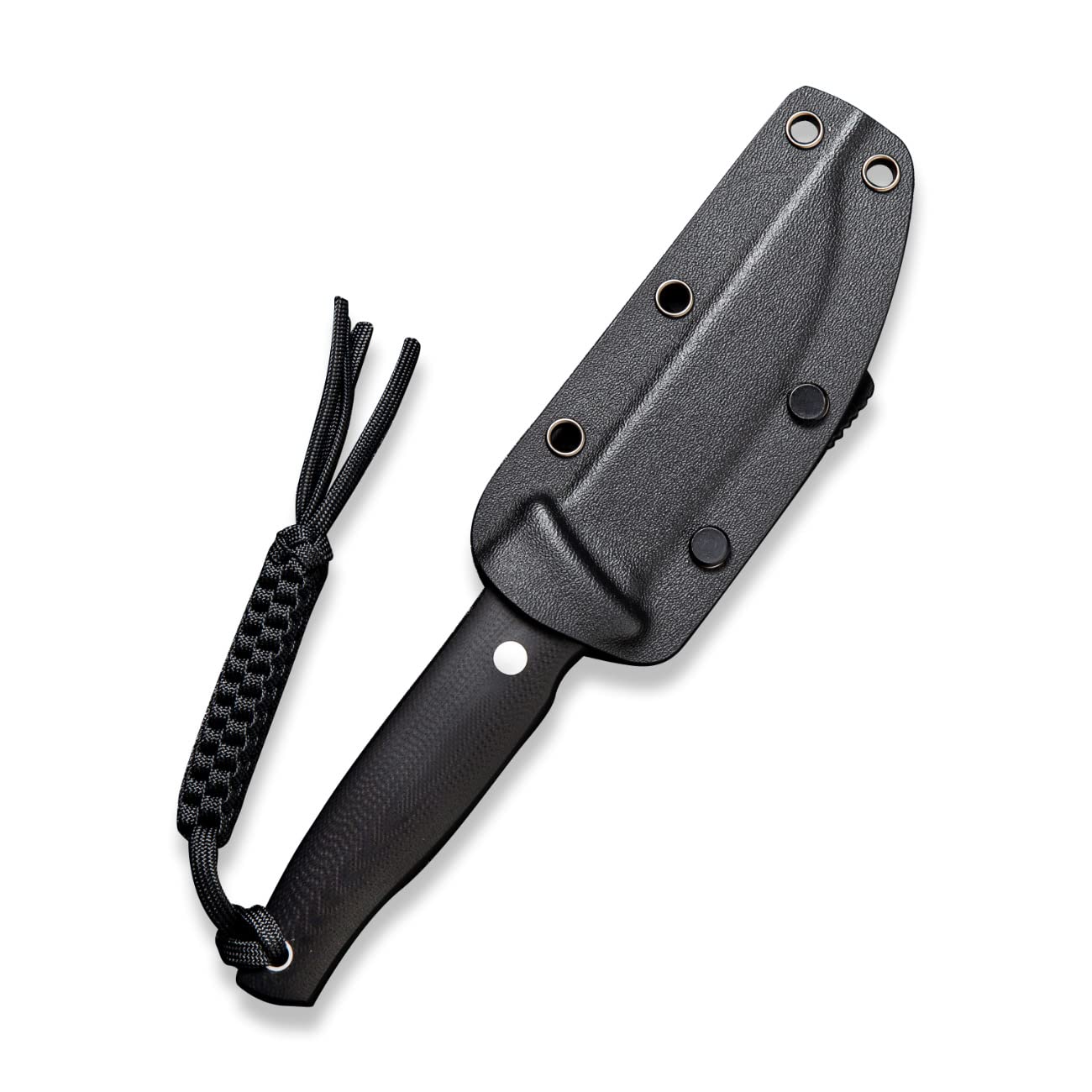 CIVIVI Tamashii Fixed Blade Knife - High Carbon Steel Tactical Survival Knife for Outdoor Camping, Hunting & Bushcraft