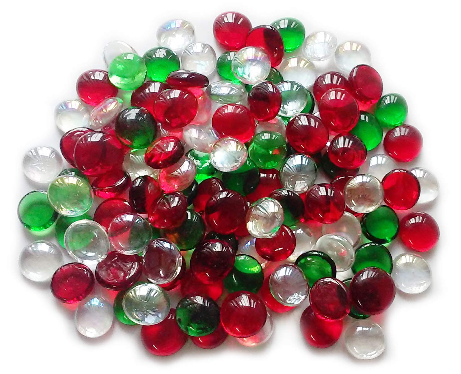 Creative Glass Gems - 4 LB Vase Fillers for Home Decor, Floral Arrangements & Christmas Crystal Mix - Decorative Stones for Centerpieces, Wedding Decor, Aquariums & DIY Crafts