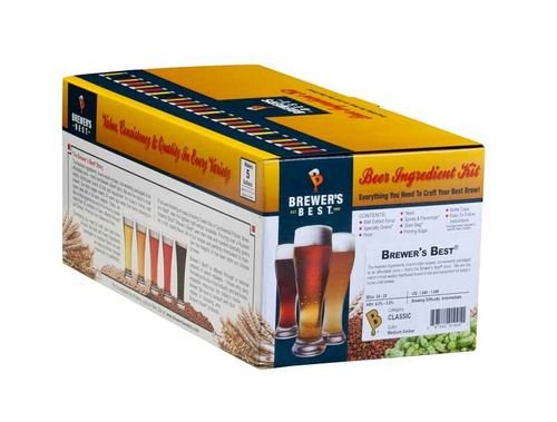 Brewer's Best Gluten Free Ale Home Brew Beer Ingredient Kit - 5 Gallon Complete Starter Set for Beginners | Perfect for Homebrewing, Gifts & Craft Beer Enthusiasts