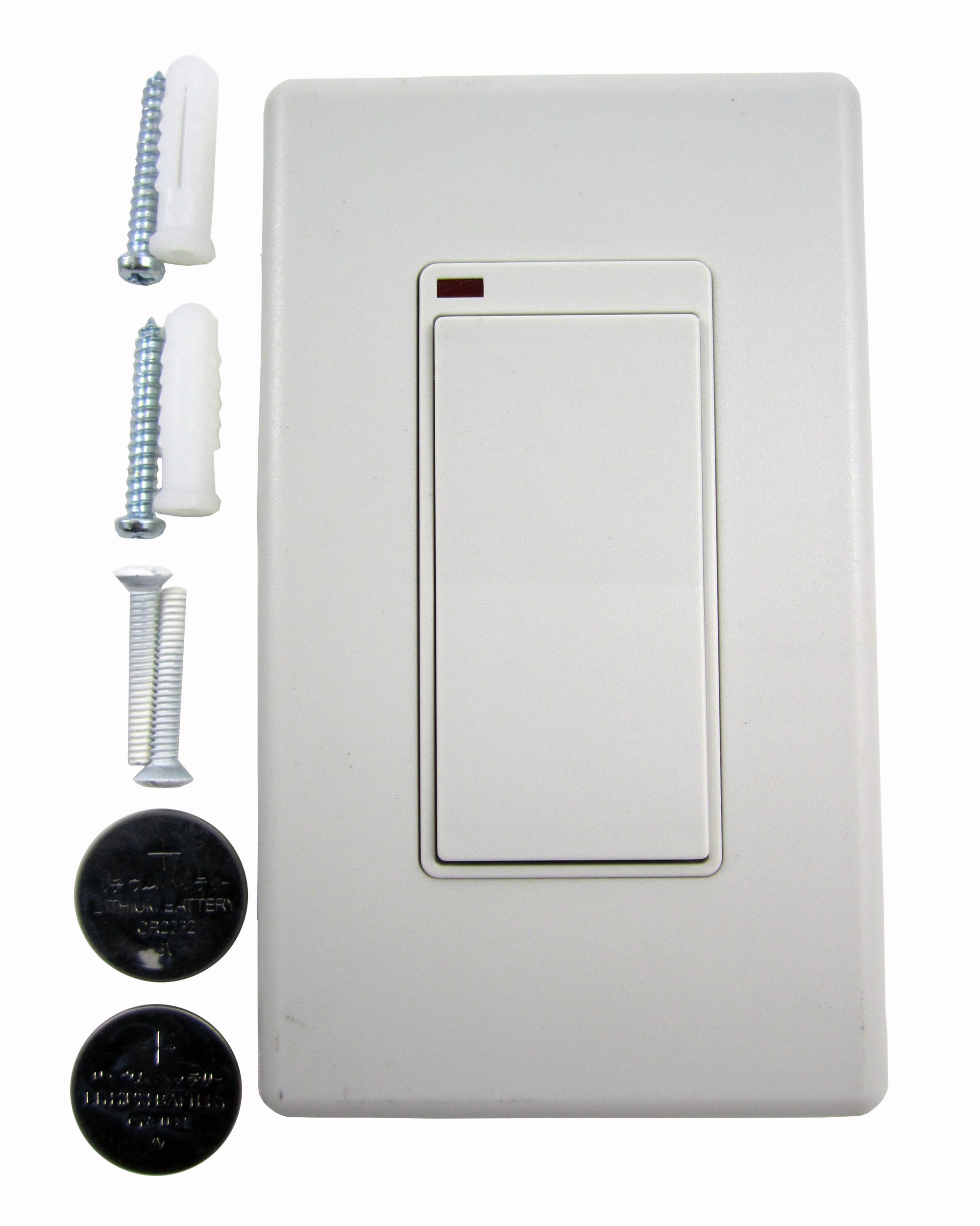 Tjernlund SWS Wireless Wall Switch for AireShare Transfer Fans & Exhaust Fans - Easy Remote Control for Home, Garage & Workshop Ventilation