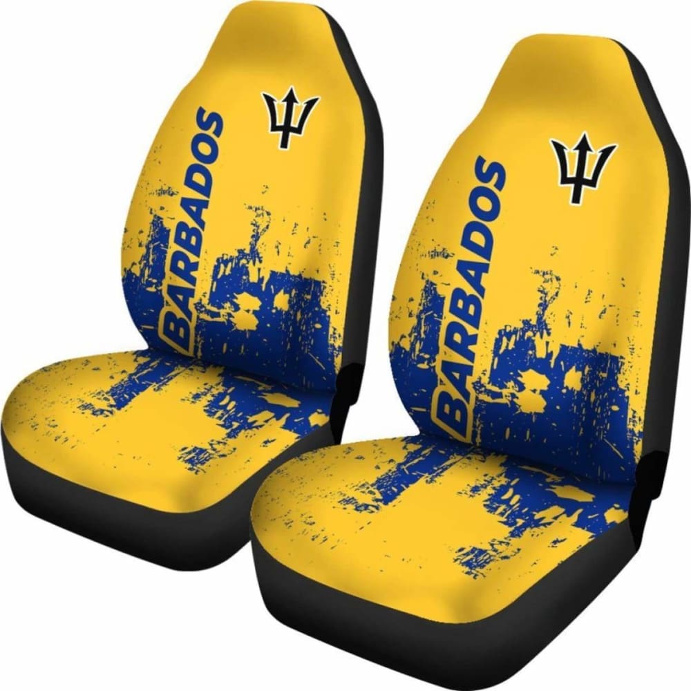 Premium Barbados Car Seat Covers - Smudge Style 15 221205 - Waterproof & Durable for SUVs, Trucks & Sedans - Perfect for Road Trips & Daily Commutes