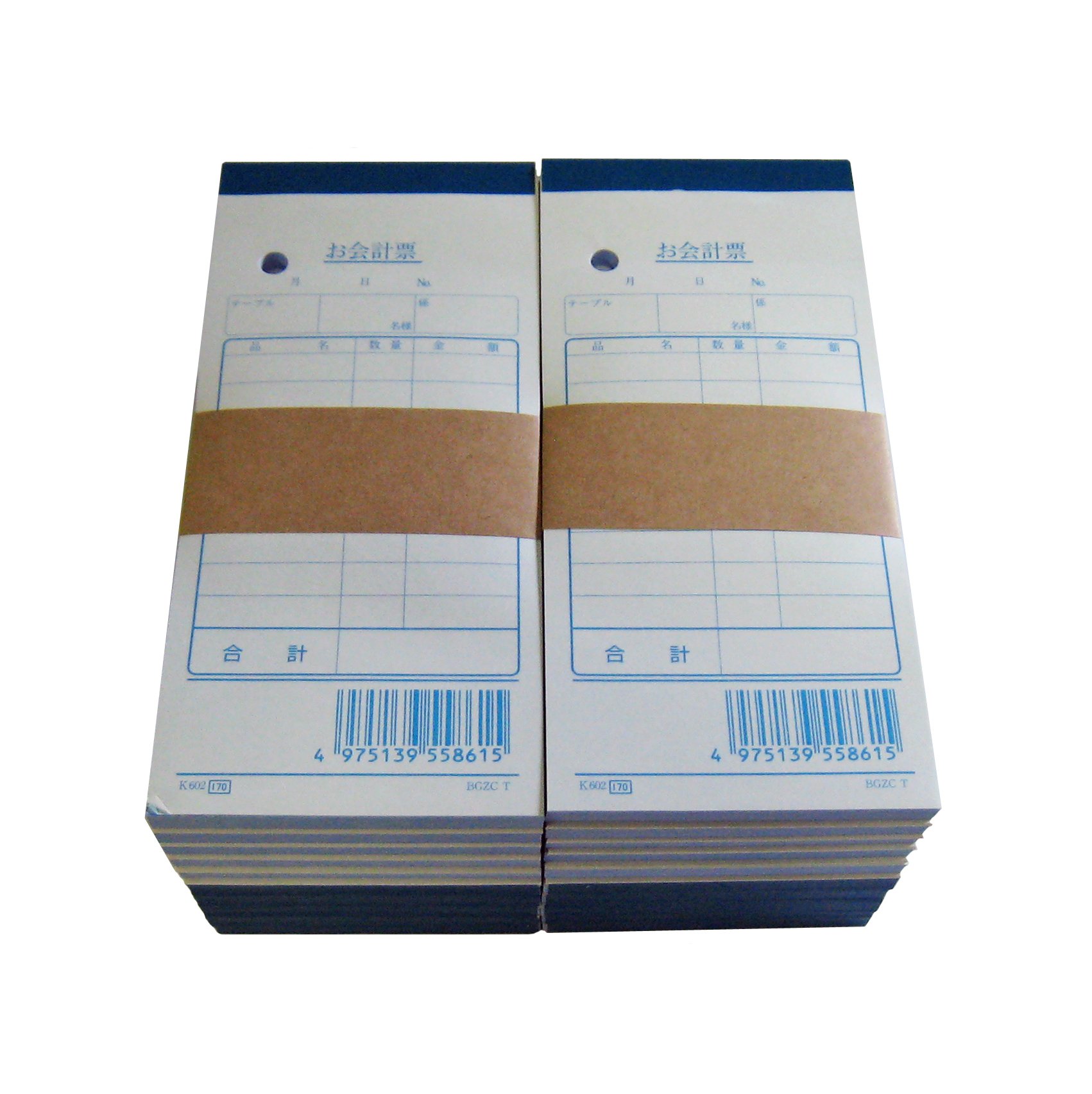 Premium Accounting Slips - 50 Sheets per Book, 20 Books per Pack (K602) with Sewn Binding for Secure Record Keeping | Ideal for Small Businesses, Bookkeeping & Office Use