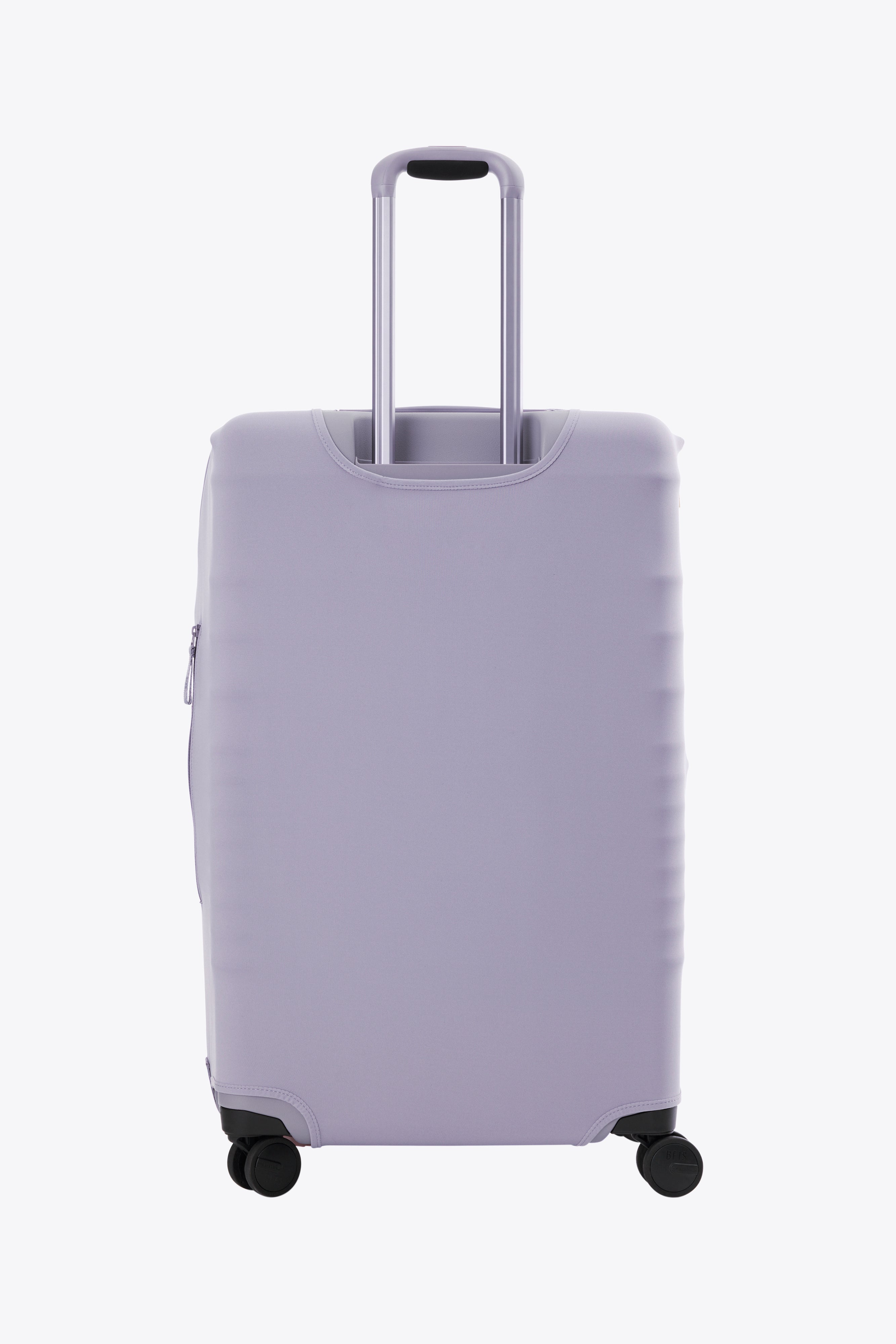 Large Lavender Check-In Luggage Cover - Durable Waterproof Suitcase Protector for Travel, Airplane & Vacation Packing