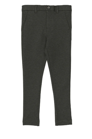 COCO BLANC Ponte Pants for Girls (2-14 Years) - Stylish & Comfortable Stretch Knit Pants for School, Playdates & Everyday Wear