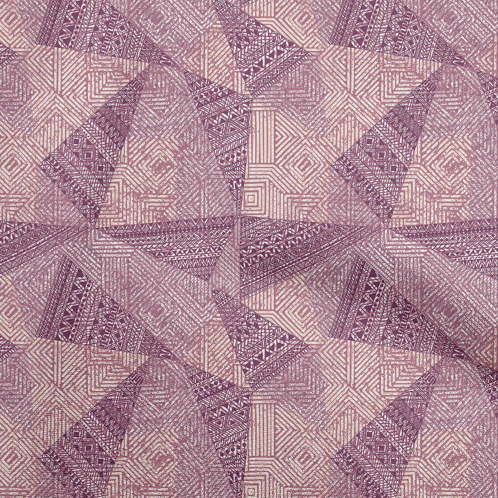 oneOone Cotton Cambric Dark Magenta Printed Fabric by The Yard - 42 Inch Wide for DIY Clothing, Quilting & Home Decor Sewing Projects | Premium Sewing Supplies for Dresses, Curtains & Crafts