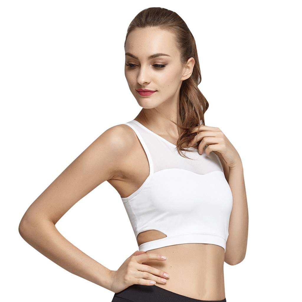 iHPH7 Women's Sports Bra - High Support Yoga Running Fitness Workout Top for Active Women | Perfect for Gym, Jogging & High-Intensity Training
