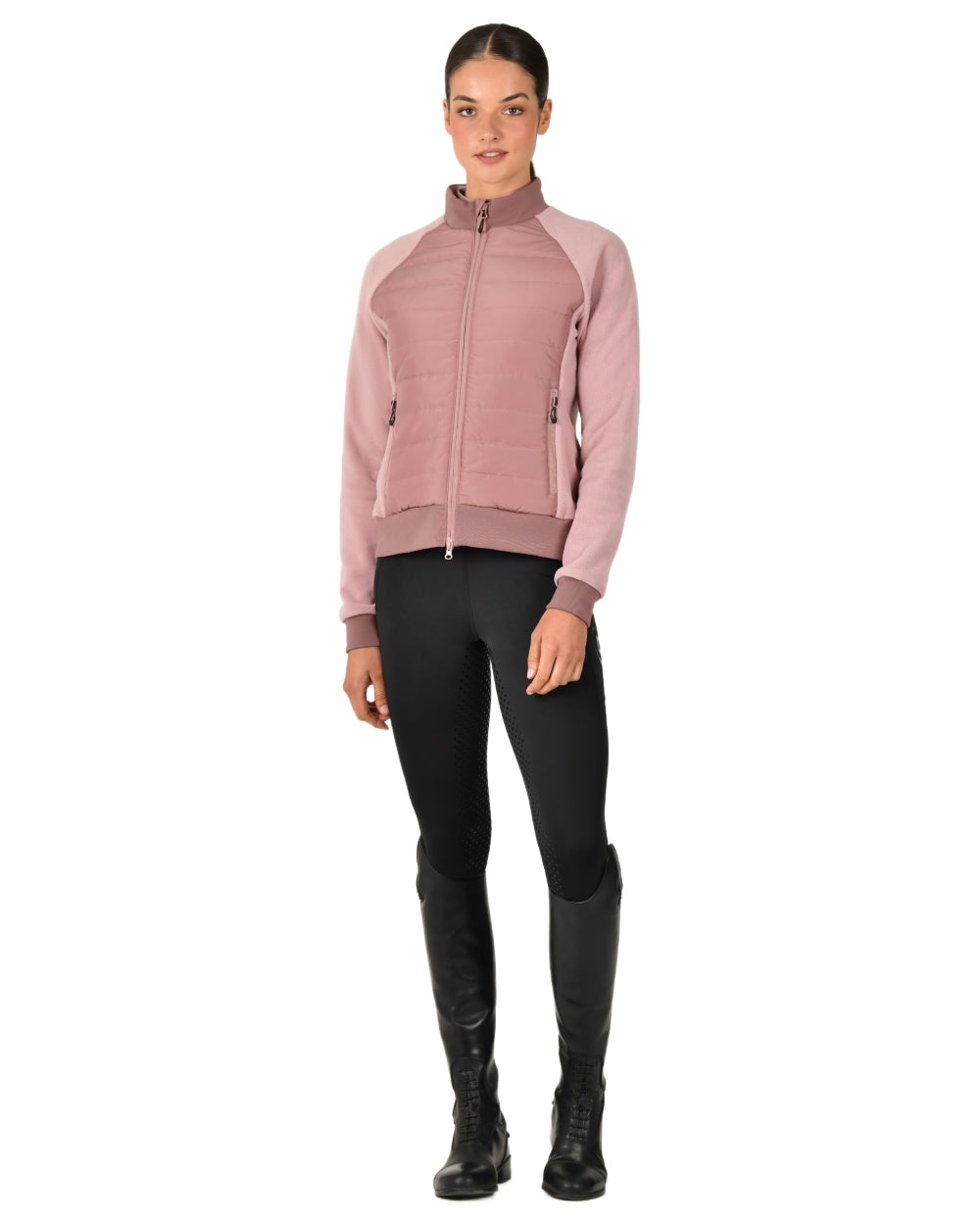 Dublin Women's Insulated Hybrid Jacket - Waterproof Windproof Winter Coat for Outdoor Hiking & Travel