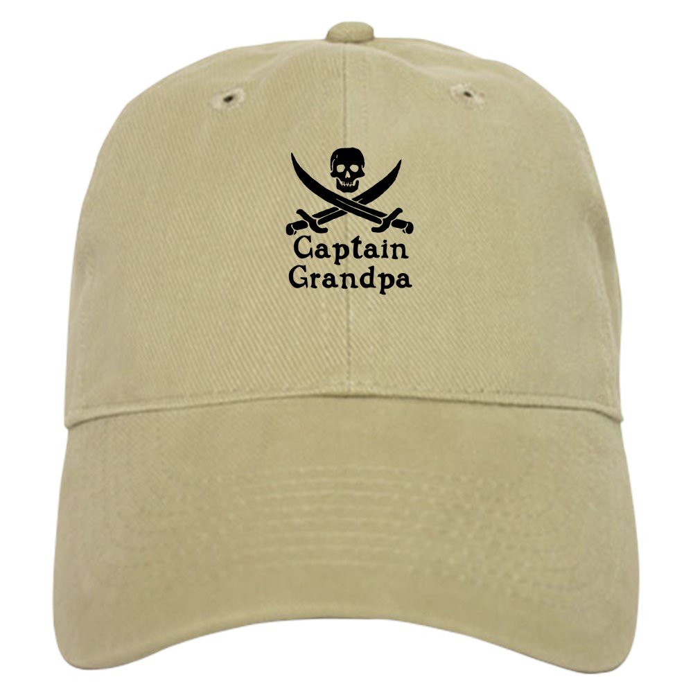 Captain Grandpa Baseball Cap - Adjustable Dad Hat for Outdoor & Gifts