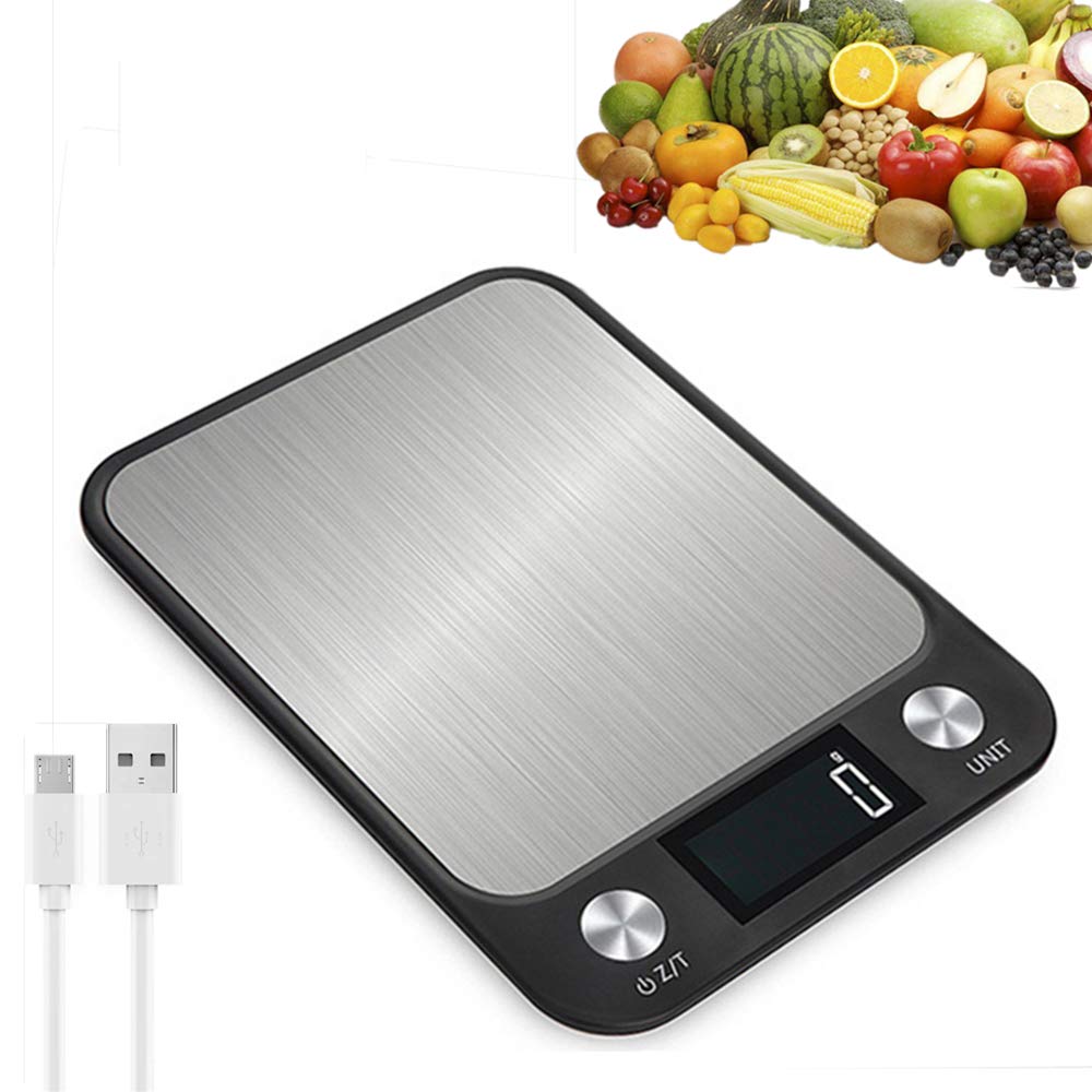 High Precision Digital Kitchen Scale - 22lbs/10kg Capacity for Baking, Cooking, Coffee & Fitness | Multifunctional Food & Jewelry Scale | Perfect for Home, Restaurant & Lab Use