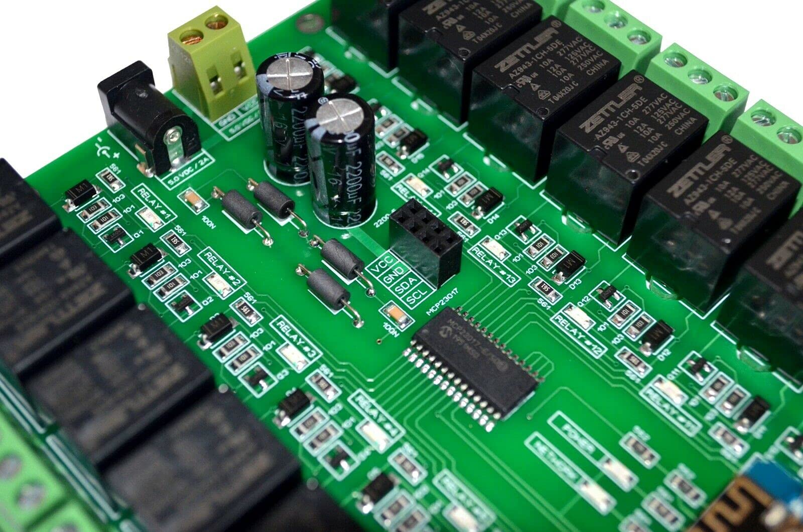 16-Channel WiFi Relay Module ESP8266 for Smart Home Automation | Compatible with ESPHome & Home Assistant | Remote Control Lights, Appliances & IoT Devices