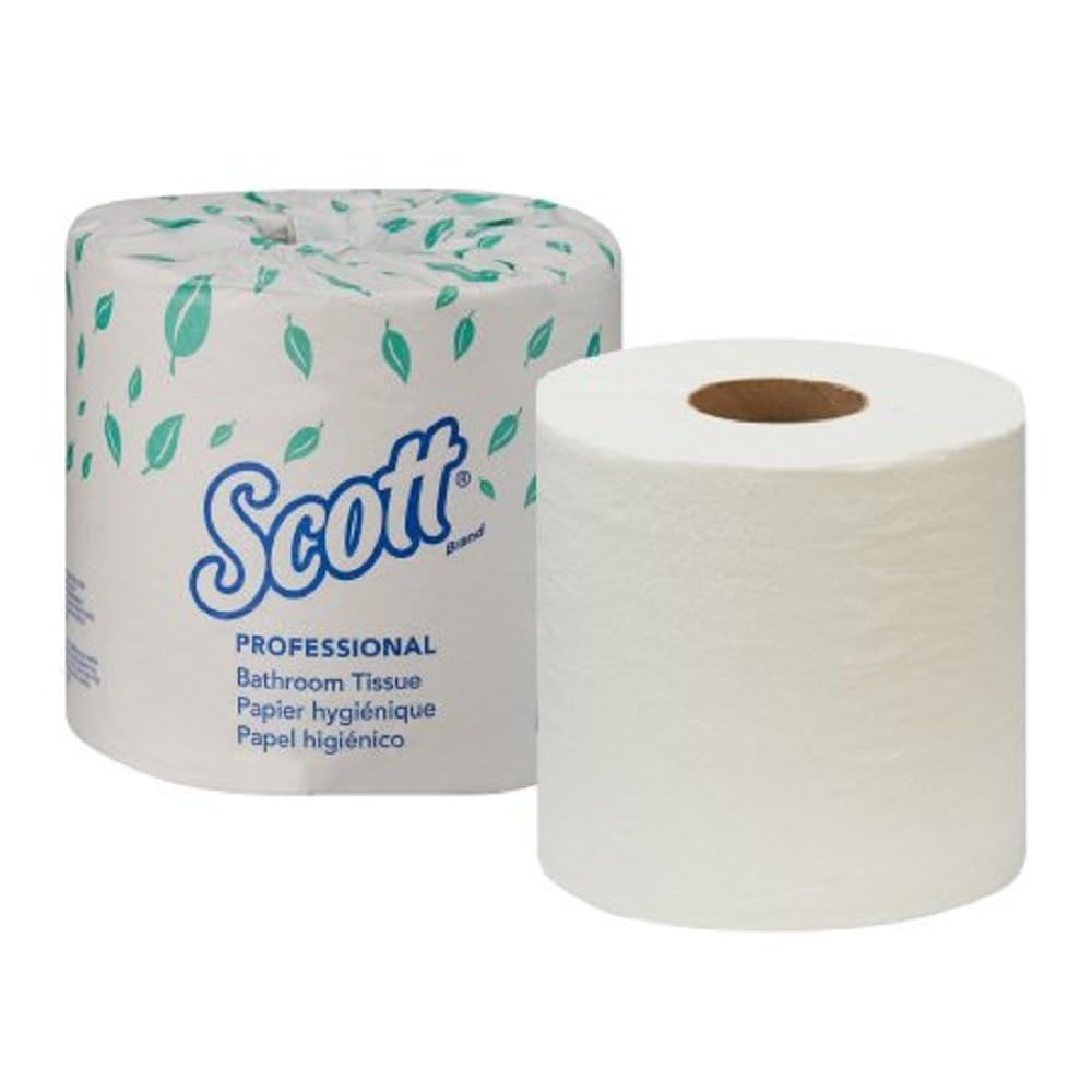 Premium 2-Ply Bathroom Tissue - 550 Sheets per Roll, 80 Rolls per Case (White) | Soft & Strong Toilet Paper for Home, Office & Commercial Use