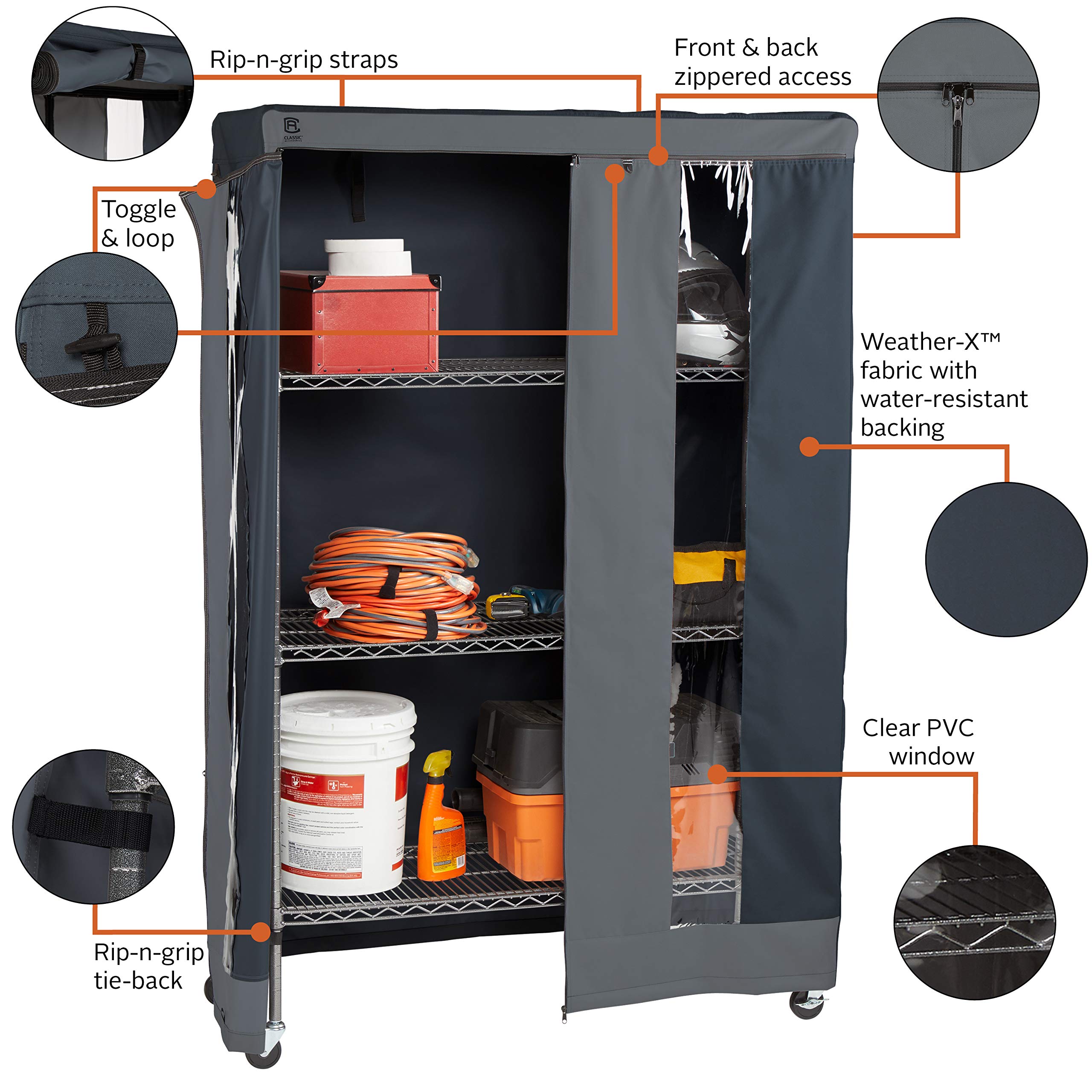 Premium Garage Shelf Cover 48