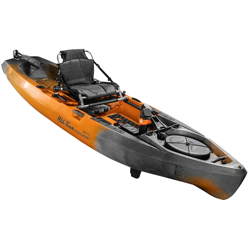 Old Town Sportsman PDL 120 Pedal Drive Fishing Kayak - Stable & Hands-Free Kayaking for Anglers - Perfect for Lakes, Rivers & Coastal Waters