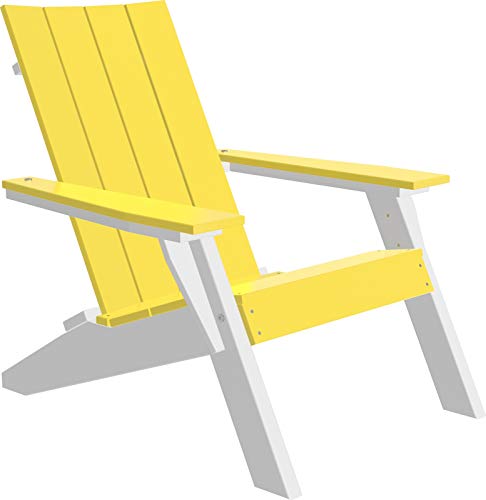 Yellow on White