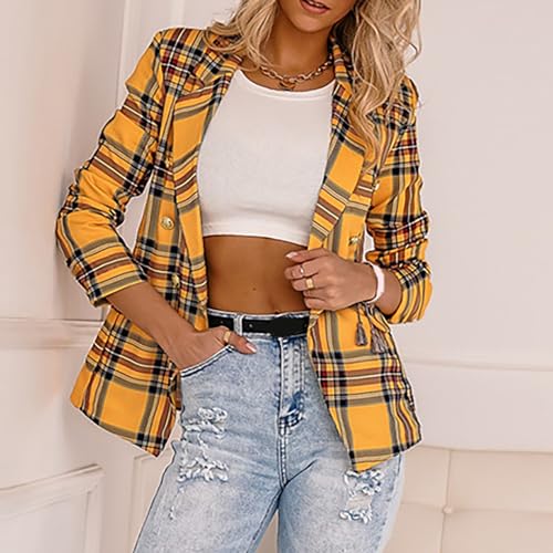 06-yellow?blazers for Women Fashion Dressy