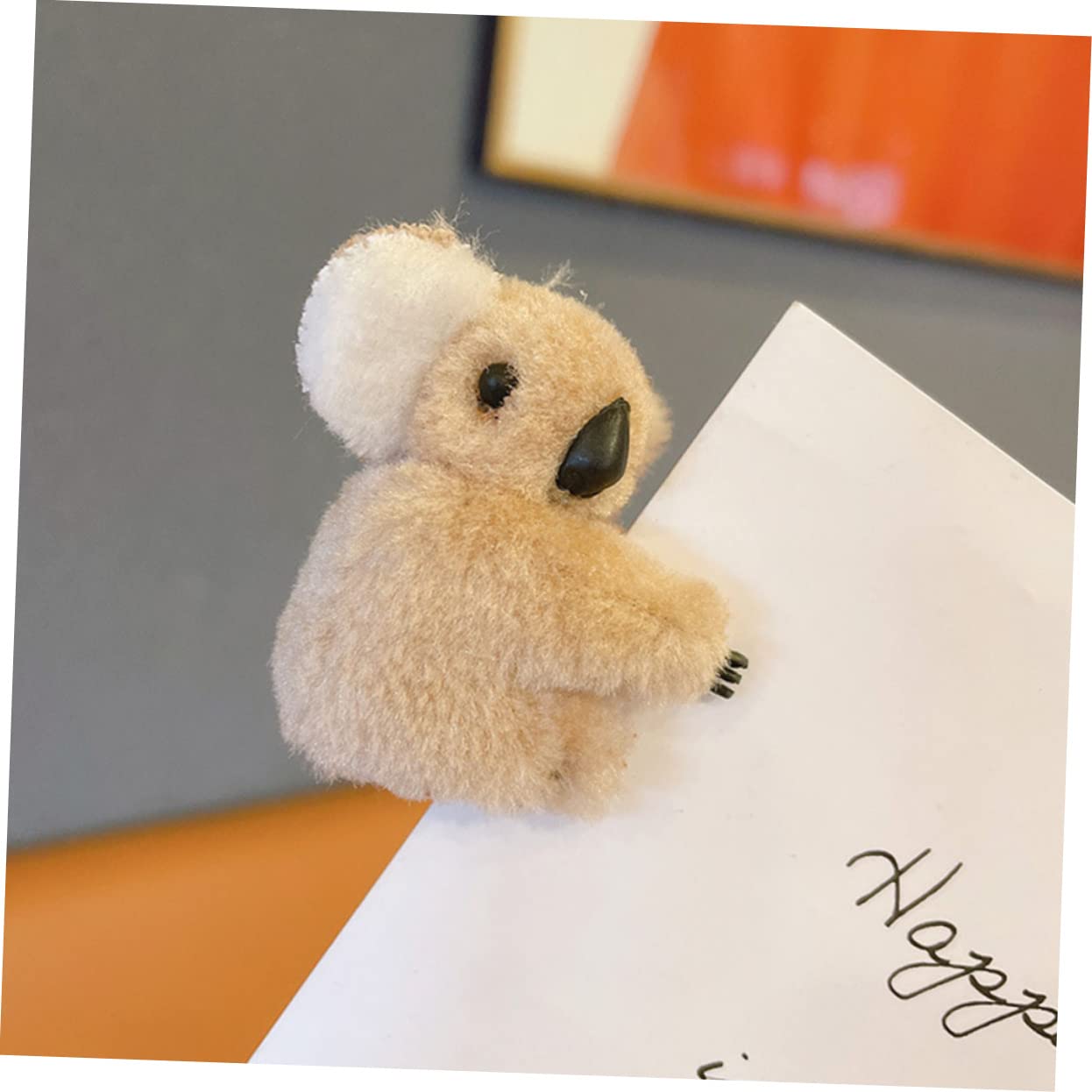 Cute Koala Plush Hair Clips for Girls & Women - 2 Pack Soft Animal Hair Claws for Thick Hair - Fun & Functional Hair Accessories for Kids & Teens - Perfect for School, Parties & Everyday Use