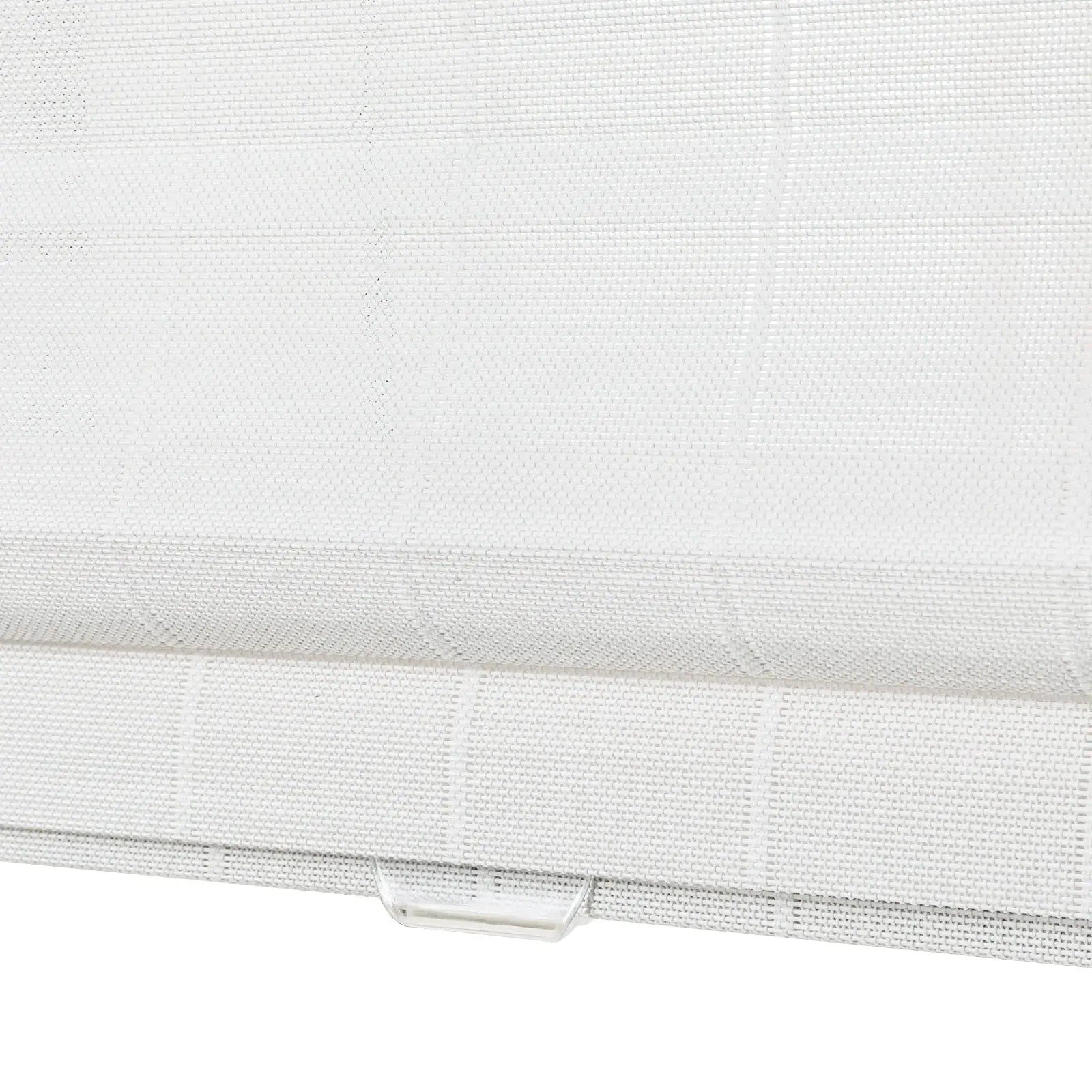Sybil Bamboo Roman Shade - White Window Blinds for Natural Light Control & Privacy | Perfect for Living Room, Bedroom, or Office Decor