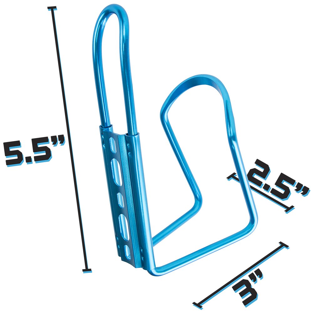 Lightweight Aluminum Bicycle Water Bottle Cage - Durable Bike Accessory for Road & Mountain Bikes | Perfect for Cycling, Commuting & Outdoor Sports