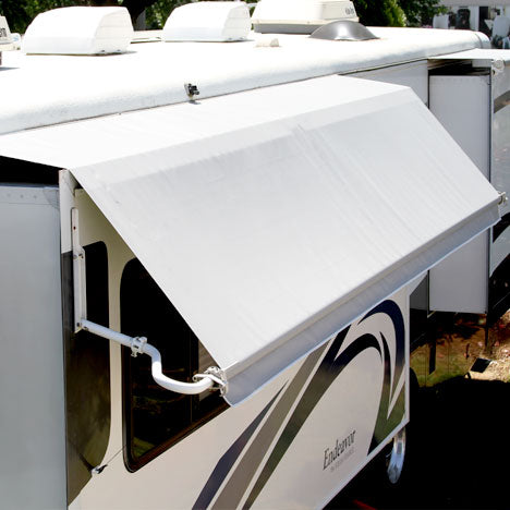 Carefree of Colorado Vinyl Omega Awning Replacement Fabric - Durable Sun Shade Cover for RV, Patio, and Outdoor Camping Shelter