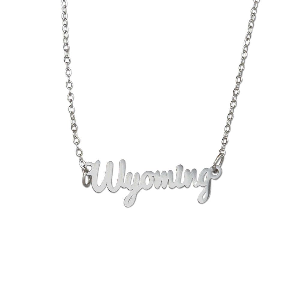 Fan Freanzy Academic Script Necklace - Elegant Graduation Gift for Students & Teachers | Perfect for Commencement, School Events & Everyday Wear