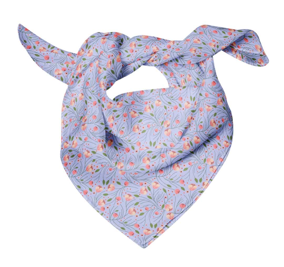 Bimba Pure Silk Printed Head Bandanas & Summer Neck Wraps - Soft Breathable Scarf for Women, Hair Accessories, Yoga, Beach, Outdoor Activities