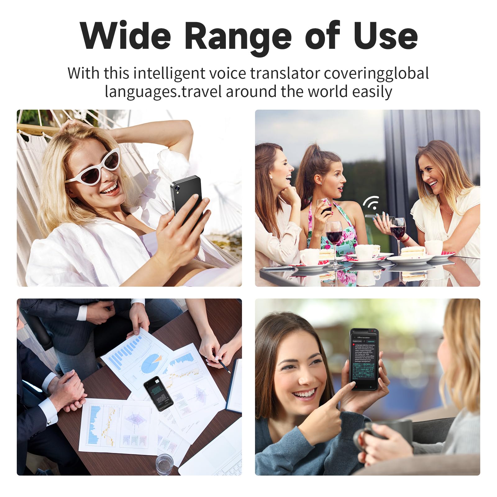 Two-Way Real-Time Language Translator Device - 138 Languages, 4.1