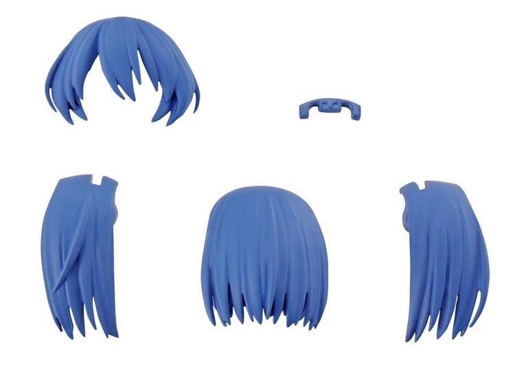 Bandai 30 Minutes Sisters 30MS Option Hair Style Parts Vol. 2 Accessory Kit (4-Piece Set) - Perfect for Customizing Anime Figures & Model Kits