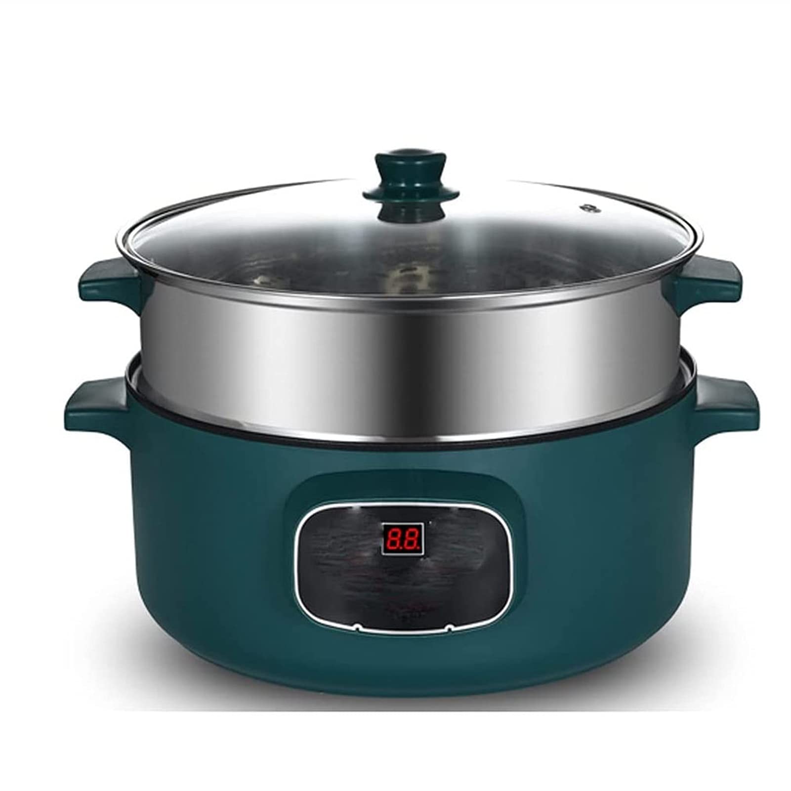 MYT MEIYITIAN Electric Steamer - 2-Tier Large Capacity Smart Food Steamer with Timer, Multi-Function for Dumplings, Vegetables & Healthy Cooking - Perfect for Home, Kitchen & Meal Prep