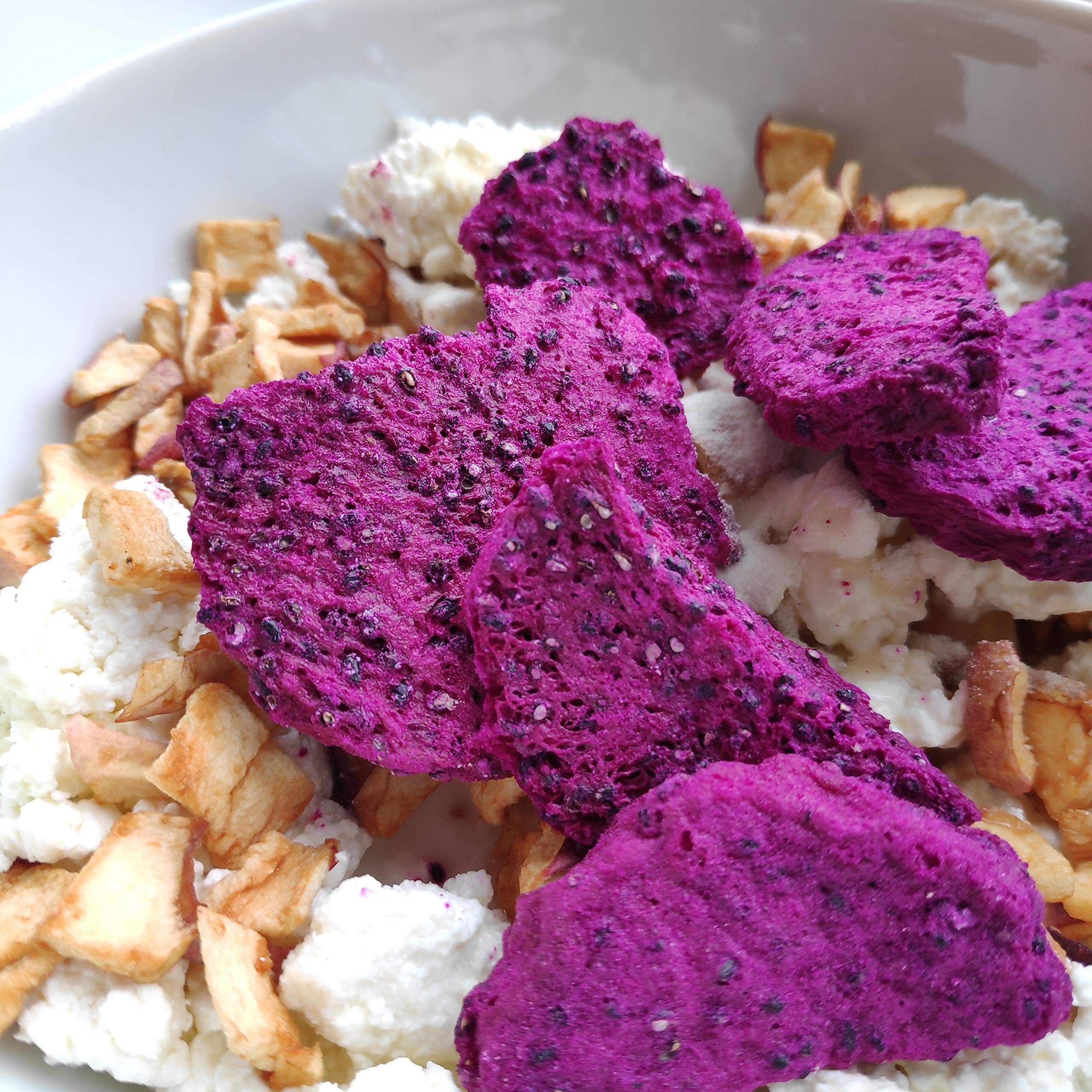 Freeze Dried Dragon Fruit Pitaya - Natural No Sugar Added - for Pink Matcha & Smoothies (100g)