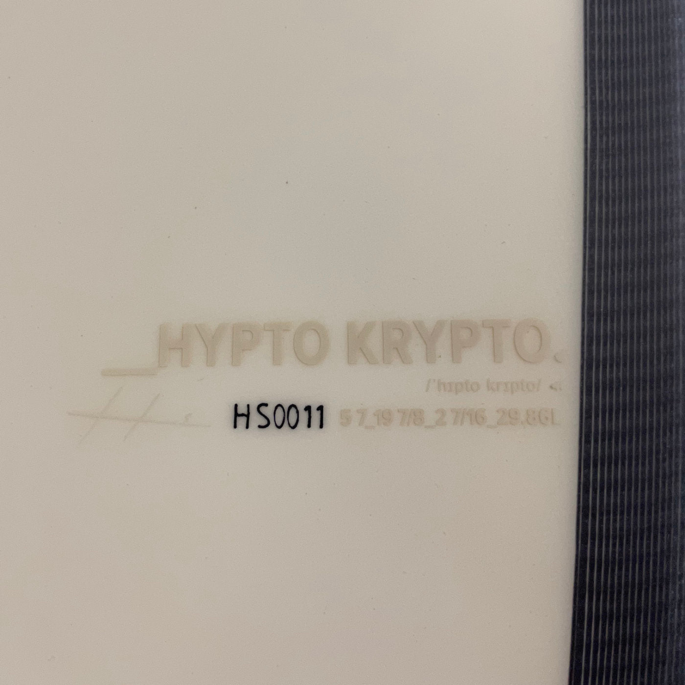 Haydenshapes Hypto Krypto 5'7 Surfboard with FCS2 Fin System - High Performance Shortboard for All Wave Conditions | Perfect for Beach, Reef, and Point Breaks