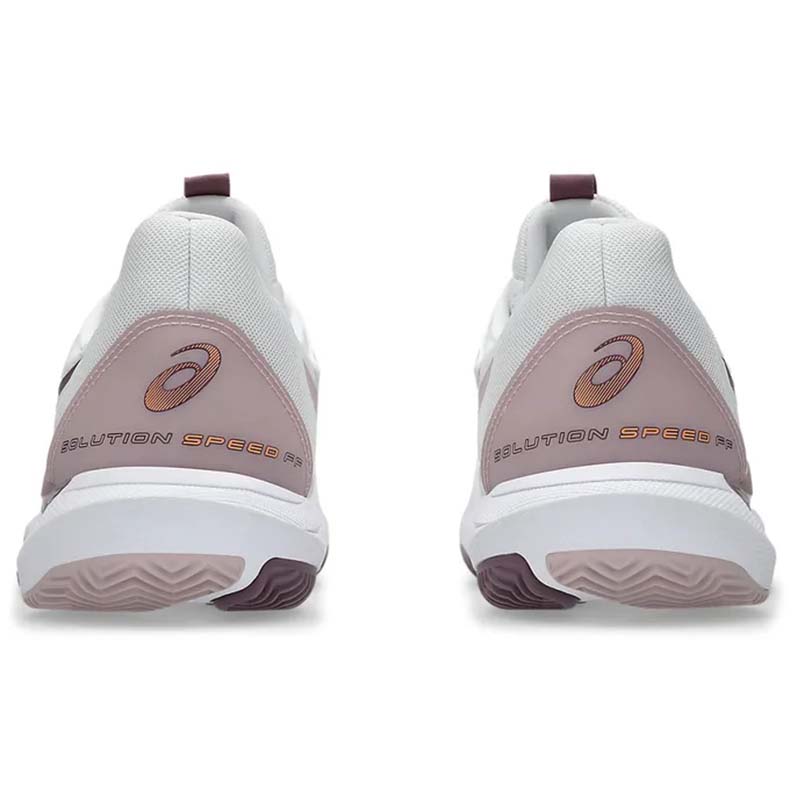 ASICS Solution Speed 3 Women's Tennis Shoes - White/Dusty Mauve | Lightweight Performance Court Shoes for Women | Perfect for Competitive Tennis & Training Sessions