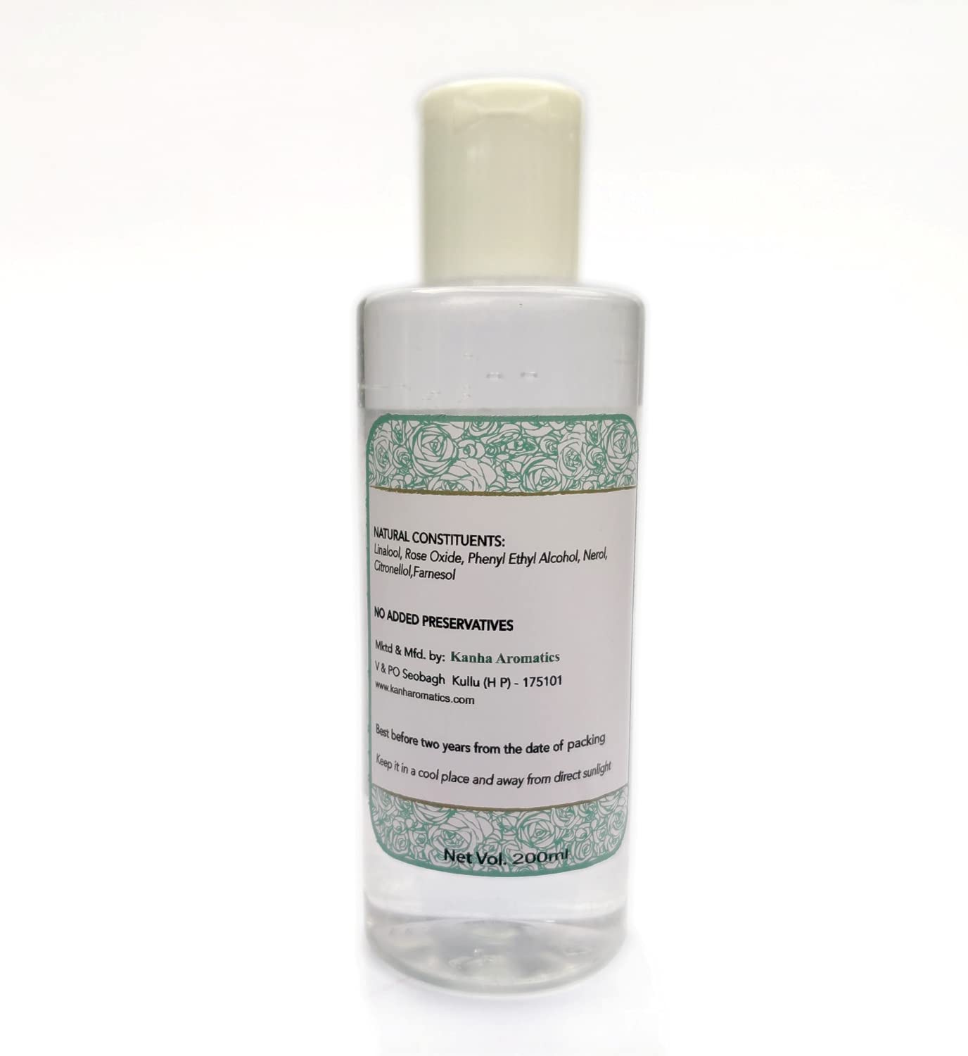 PAVI Pure & Natural Rose Water (Gulab Jal) | 200ml Hydrating Facial Toner | Steam Distilled Damask Rose Extract | Alcohol-Free for Sensitive Skin | Perfect for DIY Beauty, Aromatherapy & Home Spa