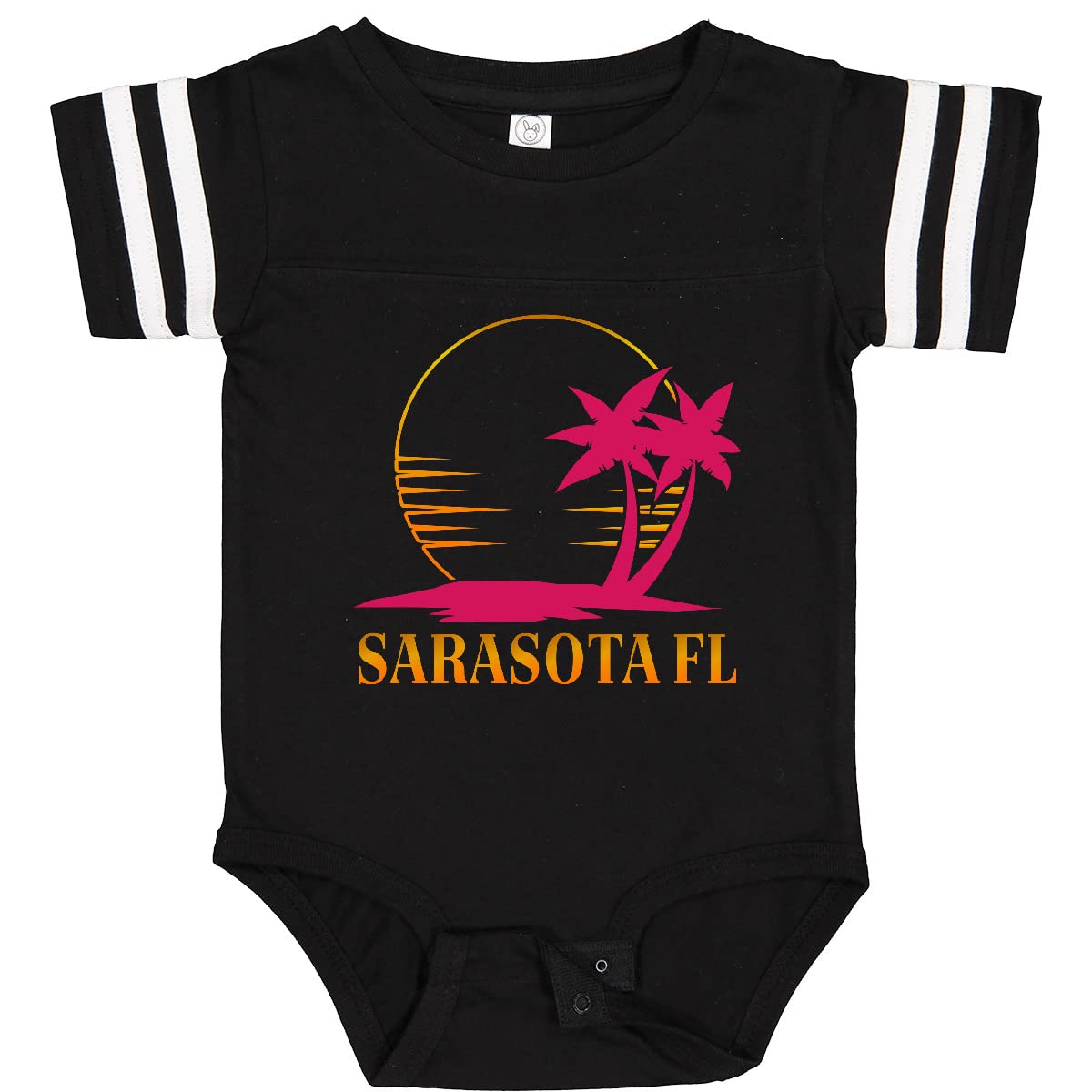 Inktastic Sarasota Florida Sunset Beach Vacation Baby Bodysuit - Cute Infant Onesie for Beach Trips, Family Vacations & Summer Outfits