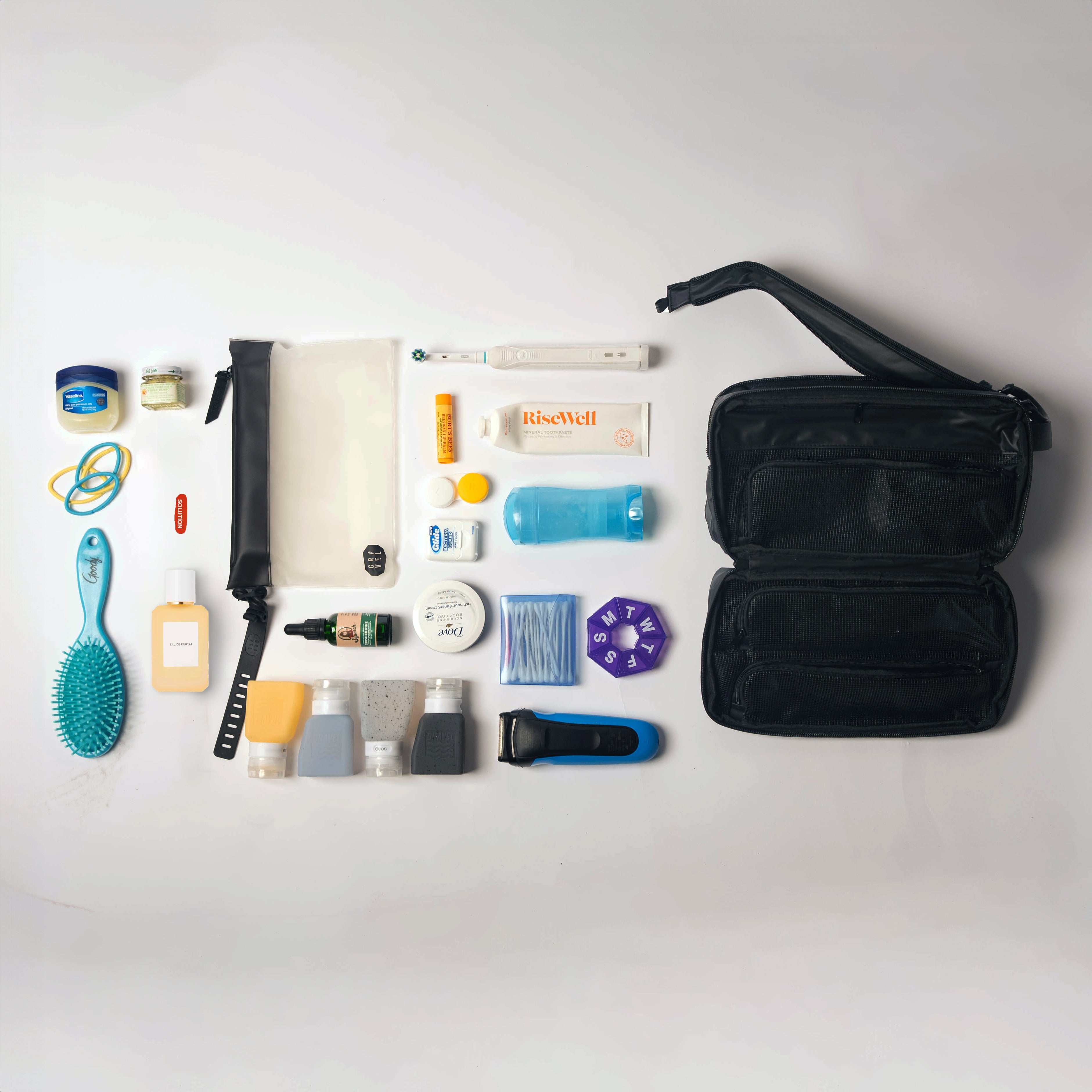 Explorer MAX™ Waterproof Toiletry Bag for Travel - Large Capacity Cosmetic Organizer with Hanging Hook - Perfect for Camping, Gym, and Business Trips