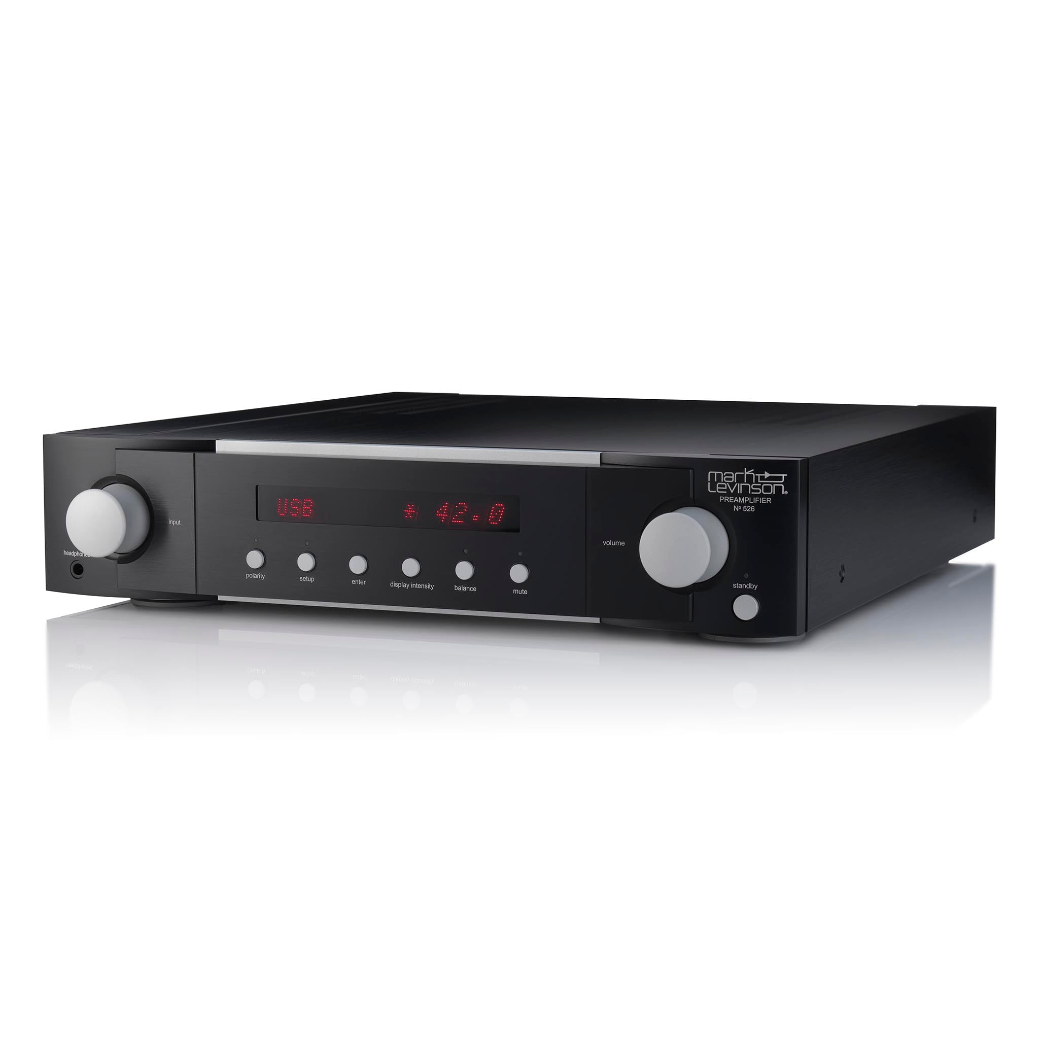 Mark Levinson No526 Dual Mono Preamplifier with Precision Link DAC & Pure Phono - High-End Audio Equipment for Audiophiles & Home Theater Systems