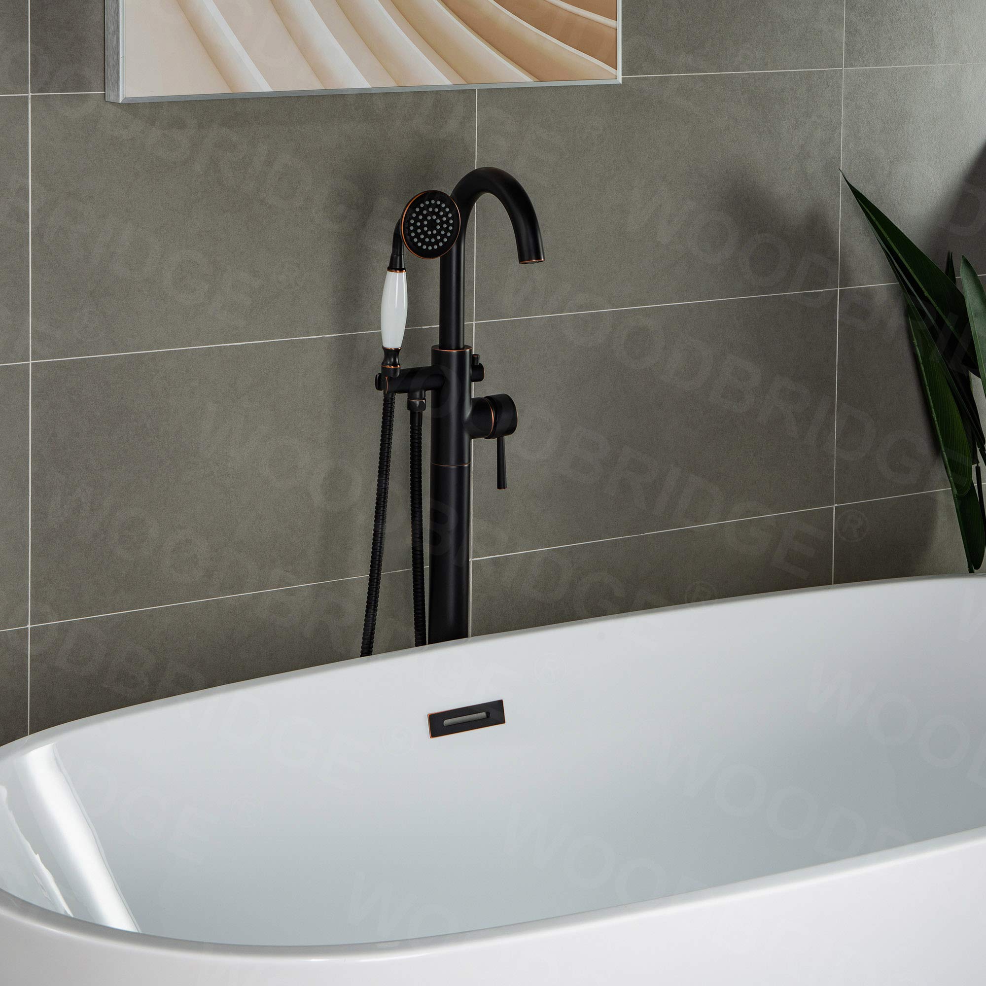 WOODBRIDGE F0010ORBVT Oil-Rubbed Bronze Bathroom Faucet - 10 3/4