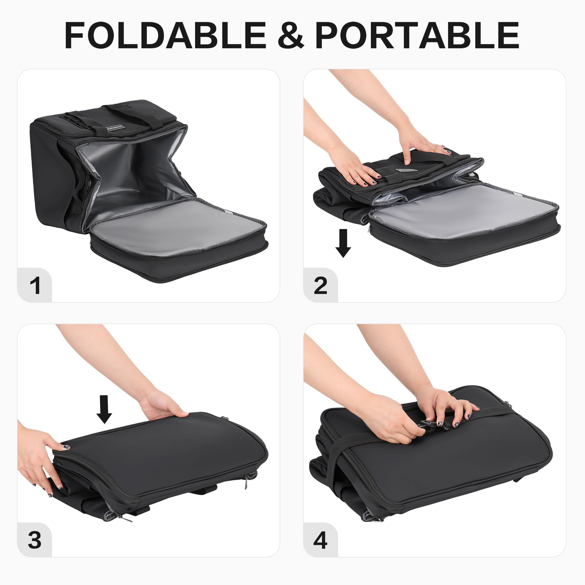 Insulated Soft Cooler Bag - Large Collapsible & Portable Ice Chest for Beach, Picnics, Camping & Outdoor Adventures | Keeps Drinks & Food Cold
