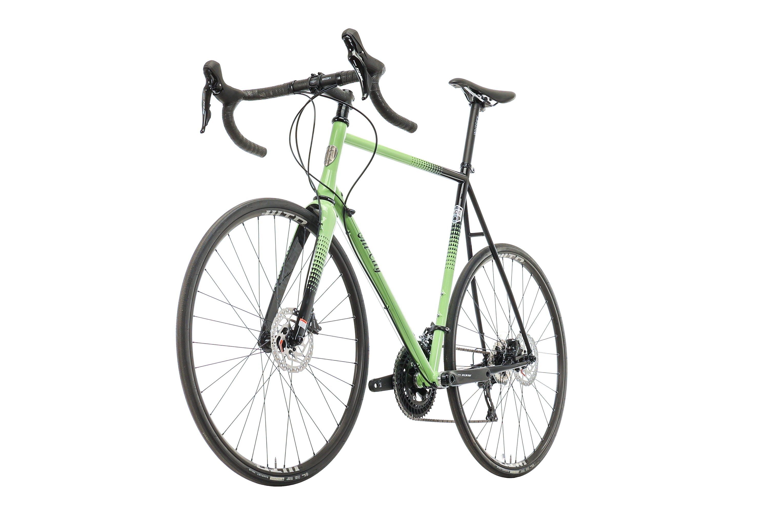 2023 All City Zig Zag 105 Road Bike - 61cm Lightweight Aluminum Frame for Commuting & Fitness Cycling