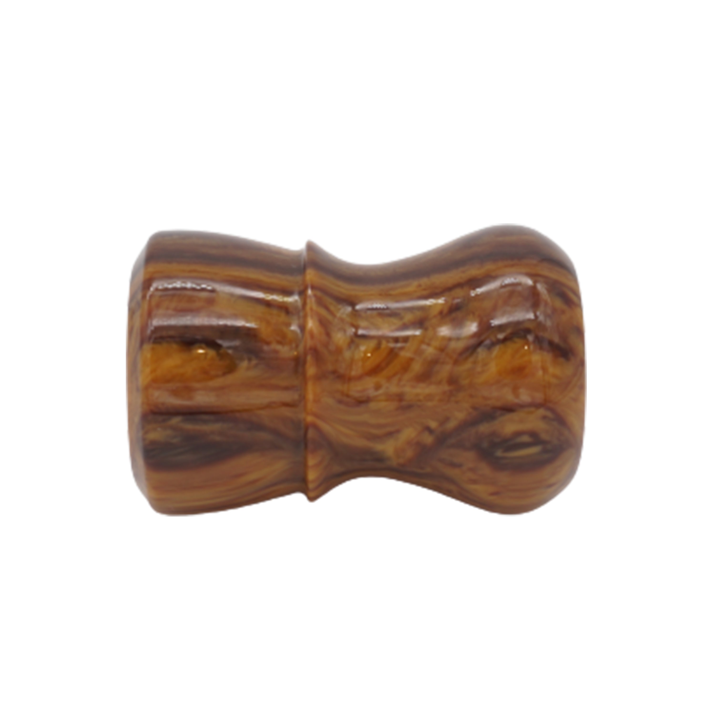 Premium Briar Wood Handcrafted Shaving Brush Handle - Fits 24mm & 26mm Knots - Perfect for Wet Shaving & Grooming Gifts for Men